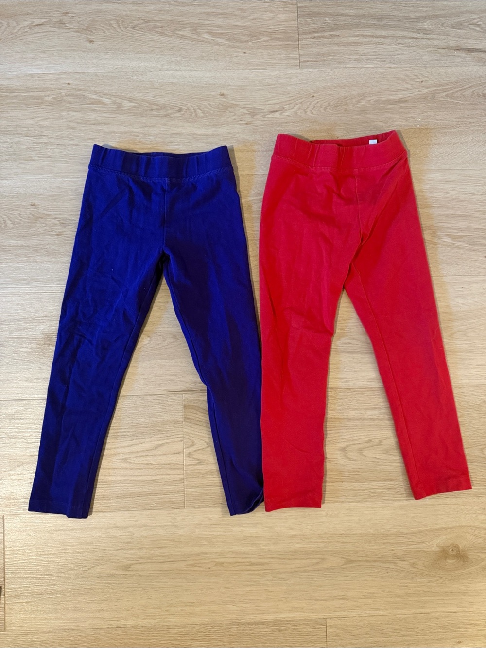 Primark Girls' Leggings Duo - Blue & Red